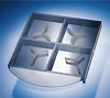 Siebrahmen aus Aluminium, sieve made from extruded aluminium